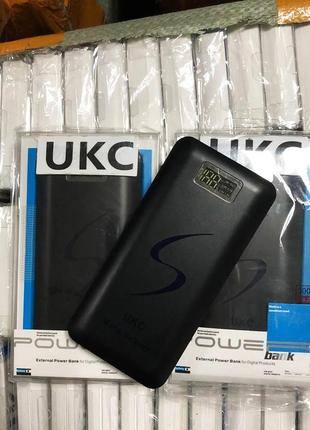 Портативная зарядка для айфона power bank 30000/9600mah ukc, повербанк зарядка, cl-189 переносной аккумулятор