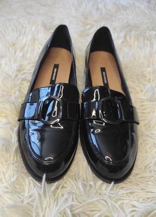 Gino rossi лакированные туфли кожаные кожа лоферы оксфорды лаковое туфлы лак лоферы