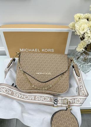 Жіноча сумочка кросс боді michael kors 2 в 1 * anymd