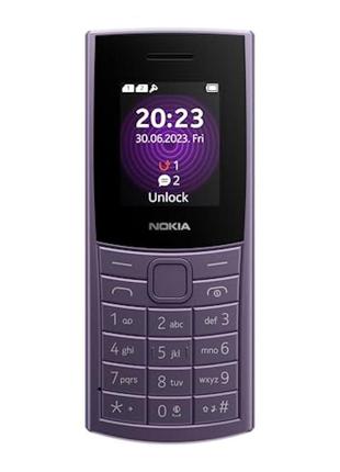 Мобильный телефон nokia 110 4g with 4g, camera, bluetooth, fm radio, mp3 player, microsd,