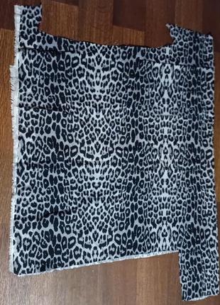 Отрез ткани леопард