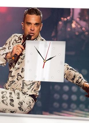 Стильные часы "робби уильямс. robbie williams" для фанатов, поп музыка, украшение в бар, клуб, кафе,