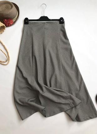 Zara юбка гусиная лапка