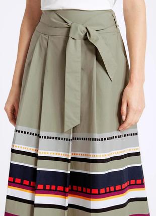 Бавовняна пишна мідіспідниця "marks&spencer", uk16/eur44.3 фото