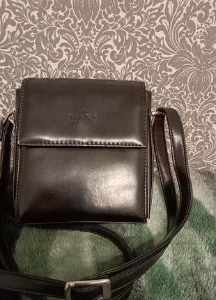 Брендовая сумочка с номерным знаком