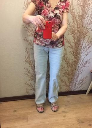 Джинси marks &amp; spencer/ per una/ 60% льон + котон/ m-l