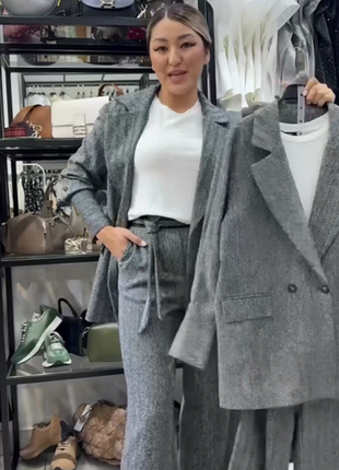 Костюм  кашемір двосторонній. брюки на резинці