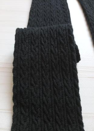 Колготи з узором косичка