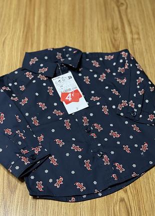 Сорочка дитяча, новорічна кіаві