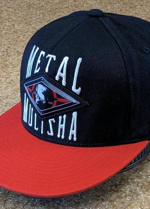 Бейсболка  metal mulisha flexfit cap
