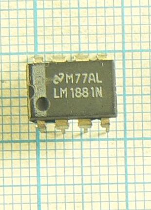 Лот: 1 × 120.00 ₴ = 120 ₴ lm1881n dip8 13.2v синхросепаратор pal-secam-ntsc тб lm1881