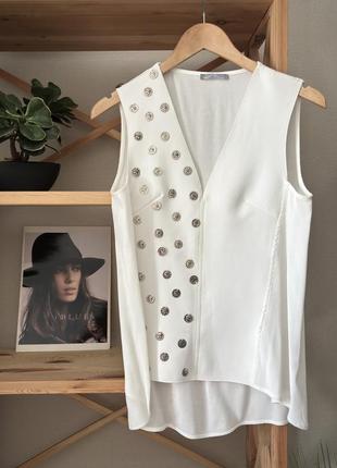 Блуза zara / refasion
