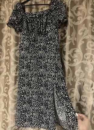 Сарафан сукня міді з розрізом m