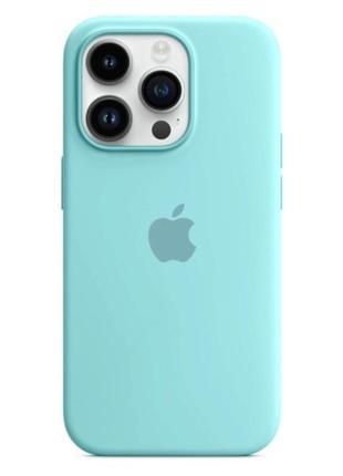 Чехол silicone case full для iphone 15 pro max
