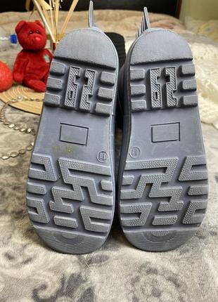 1+1=3 🦕 утеплені гумові чоботи next 29 р 19 см сині діно динозаври 3m thinsulate гумачки