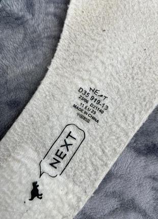 1+1=3 🦕 утеплені гумові чоботи next 29 р 19 см сині діно динозаври 3m thinsulate гумачки