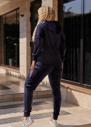 Велюровый спортивный костюм women chic2 фото