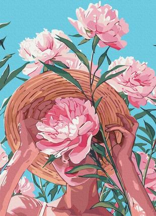 Картина по номерам "цветочное настроение" bs54088, 40x50 см