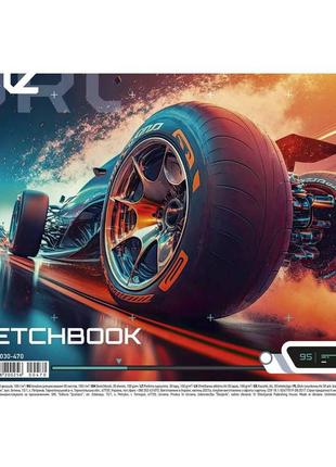 Альбом для рисования pb-sc-030-470-3 спираль 30 листов