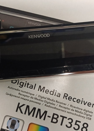 Передняя панель автомагнитолы kenwood kmm-bt358