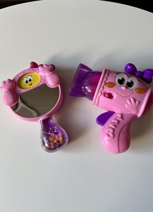 Набір іграшок: музичний фен та дзеркало