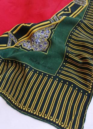 Люксова шовкова хустина cartier