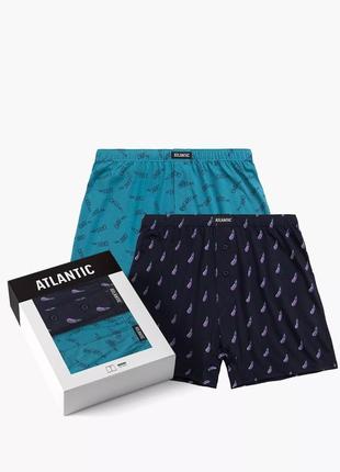 Чоловічі боксери сімейні труси atlantic набір