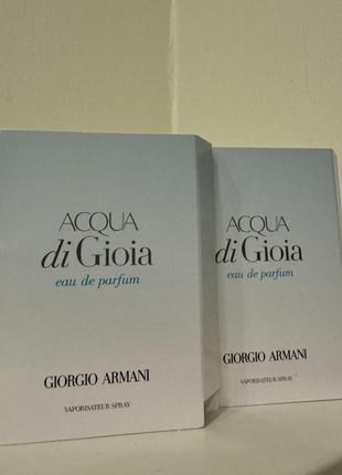 Armani acqua di gioia парфумована вода