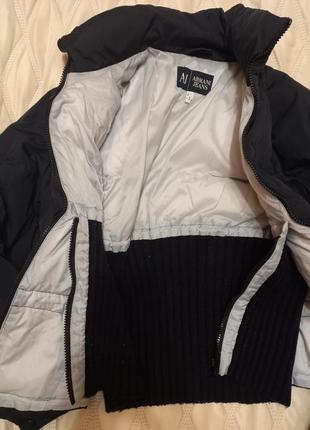 Пуховая куртка armani item jeans6 фото