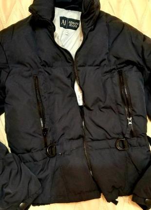 Пуховая куртка armani item jeans2 фото