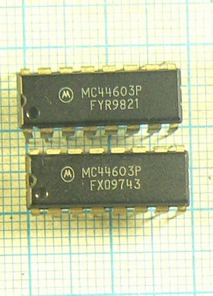 Лот: 2 × 60.00 ₴ = 120 ₴ mc44603p dip16 10...18v 250khz 82% 80...280vac шим контролер mc44603