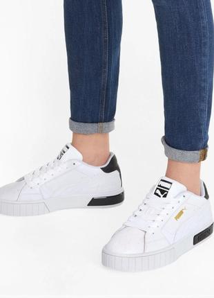 Оригінальні жіночі кросівки puma cali star white 380176-02 пума калі білі