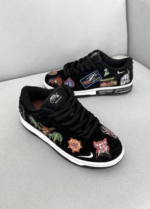 Кросівки michael jackson nike dunk high black boots girls