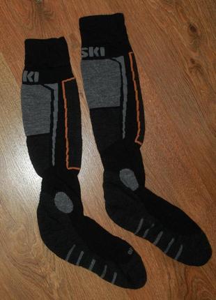 Женские носки гетры спортивные трекинговые утепленные ski 35-38р.