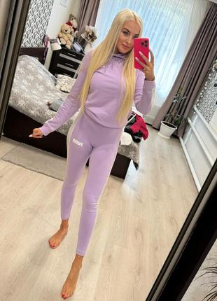 Женский спортивный костюм с лосинами2 фото