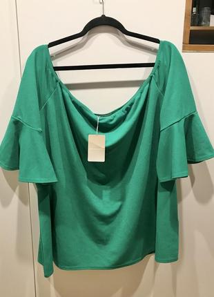 Блузка топ с открытыми плечами3 фото