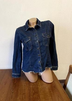 Джинсовая куртка pull bear