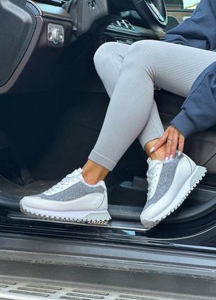 Женские кроссовки зимние с искусственным мехом