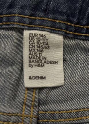 Шорты джинсовые denim 10-11 лет рост 146 см3 фото