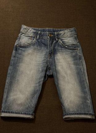Шорты джинсовые denim 10-11 лет рост 146 см1 фото