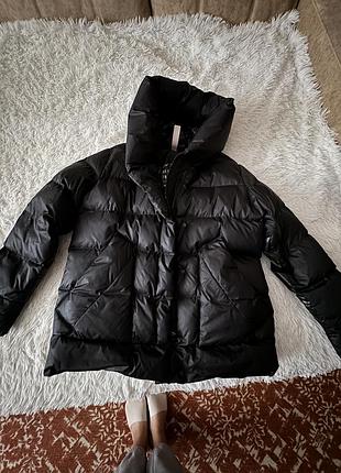 Пуховик вкорочений