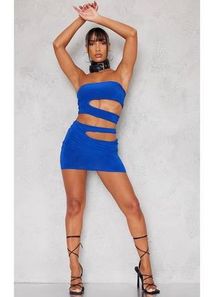 Спідниця з вирізом prettylittlething м