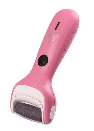 Електрична пемза для ніг alizz professional hc-338 роликова зі знімними насадками, для гладких п'ят