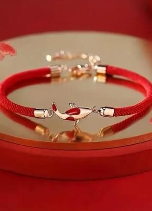 Оригінальний браслет червона нитка