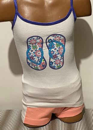Летняя майка на девочку 5-6 лет (№115)