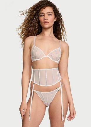Трусики в сеточку со стразами victoria's secret (оригинал)