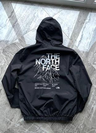 Водоотталкивающая ветровка the north face, куртка зеет норт фейс