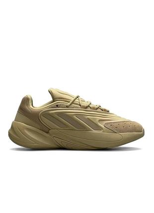 Кроссовки для пробежки,кроссовки на весну adidas originals ozelia  beige,кроссовки на лето,мужские легкие м5 фото