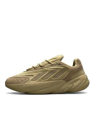 Кроссовки для пробежки,кроссовки на весну adidas originals ozelia  beige,кроссовки на лето,мужские легкие м10 фото