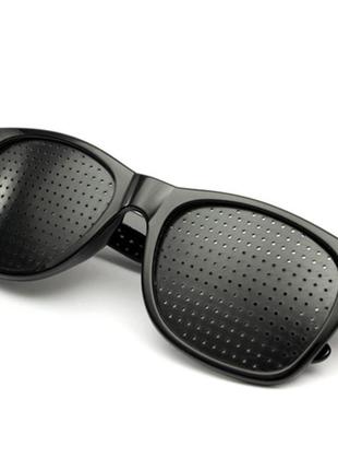 Очки для восстановления зрения resteq. очки-тренажеры. pinhole очки. тренажерные очки2 фото